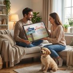 Toile personnalisée avec 2 à 10 noms - Style panneau directionnel - Cadeau d'anniversaire pour la famille