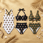 Personalized Funny Face Photo Woman Bikini Swimsuit Beach Essential Summer Vacation Pool Party Gift for Woman