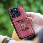 Personalised Funny Dad Photo Phone Case for iPhone or Samsung with Name Daily Use Birthday Father's Day Gift for Family Friend