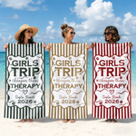 Asciugamano da spiaggia personalizzato con nome, elemento dell'oceano, a strisce, ad asciugatura rapida, regalo di compleanno per donne, famiglia e amici.