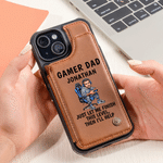 Personalised Funny Dad Photo Phone Case for iPhone or Samsung with Name Daily Use Birthday Father's Day Gift for Family Friend