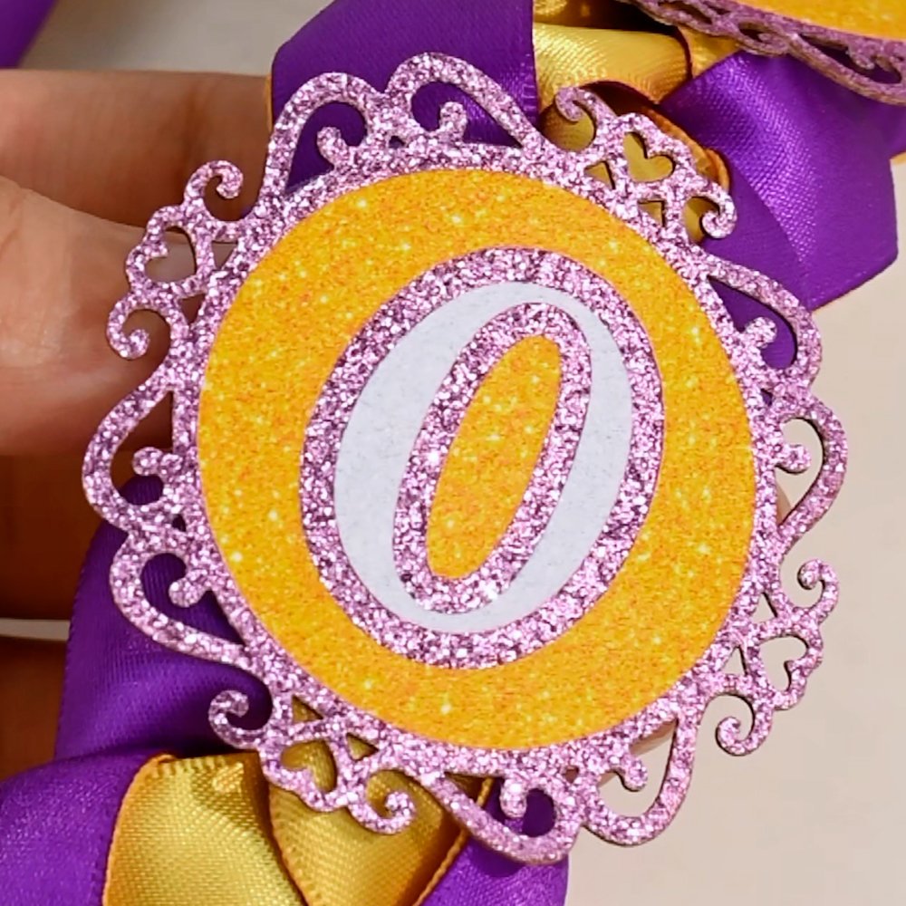 Henkilökohtainen Class of 2026 Multi-Color Pearl Glitter Valmistuminen nauha Lei kanssa nimi ja vuosi punottu Senior Tunnustus Party lahja valmistuneille 6