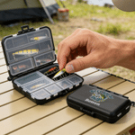 Personalized Reel Great Dad Fishing Theme Metal Fishing Lure and Tool Box Set with Name Daily Fishing Father's Day Gift for Father Fishing Lovers