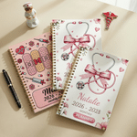 Henkilökohtainen Cartoon Medical Device Planner 2026-2028 Spiral Notebook viikoittain kuukausittain suunnittelu sivut syntymäpäivälahja Sairaanhoitaja Lääkäri