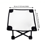 Personalised Fishing Pattern Folding Fishing Stool with Name Outdoor Activities Camping Father's Day Gift for Fishing Enthusiasts