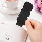 Spersonalizowane zakładki magnetyczne z imieniem i nazwiskiem w jasnych kwiatach z kartką Urodziny Powrót do szkoły Prezent dla miłośników książek Czytelnicy