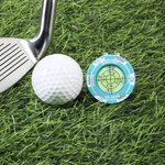 Personalised Golf Reader Marker Magnetic Hat Clip with Name Golf Field Use Birthday Anniversary Game Day Gift for Golf Player Lover