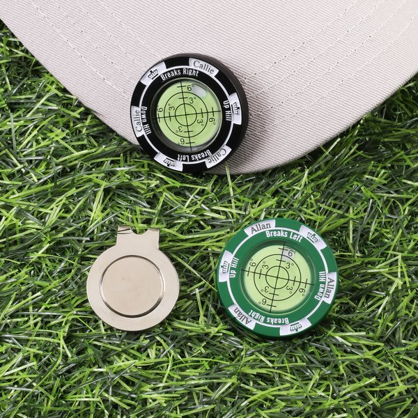 Personalized Golf Reader Marker Magnetic Hat Clip with Name Golf Field Use Birthday Anniversary Game Day Gift for Golf Player Lover