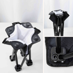 Personalised Fishing Pattern Folding Fishing Stool with Name Outdoor Activities Camping Father's Day Gift for Fishing Enthusiasts