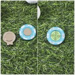 Personalised Golf Reader Marker Magnetic Hat Clip with Name Golf Field Use Birthday Anniversary Game Day Gift for Golf Player Lover