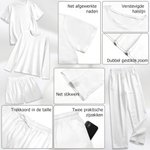 Gepersonaliseerde Pyjamaset met 1-4 Gezichtsfoto’s Naam en Ruitjesdesign Verjaardagscadeau voor Oma Mama Vrouwen of Huisdierliefhebbers