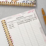 Personalized Cartoon Nurse Scrub Medical Device 2026-2028 Planner Spiral Notebook with Weekly Monthly Planning Pages Birthday Gift for Doctor Nurse