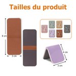 Marque-page magnétique en cuir PU personnalisé avec nom et fleur de naissance - Cadeau d'anniversaire pour les amoureux des livres