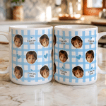 Tasse en céramique multicolore personnalisée avec texte Anniversaire Cadeau d'anniversaire pour enfants