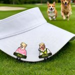 Personalized Cute Cartoon Pet Character Photo Magnetic Hat Clip Golf Ball Marker with Name Birthday Anniversary Game Day Gift for Golf Lovers