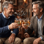 Personalised Golf Ball Set 10 oz Rock Whiskey Glass with Name Father's Day Birthday Gift for Golf Lovers Whiskey Drinkers