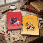 Personalised Dragon Birthstone Spiral A5 Notebook with Name Daily Use Birthday Party Gift for Dragon Lovers Friends