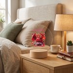 Henkilökohtainen lohikäärme syntymäkivi akryyli LED yövalo puinen pohja ja nimi Nursery Decor Baby Shower syntymäpäivälahja lapsille