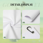 Personalised Best Dad 1-3 Face Photos Golf Quick-Dry Sports Towel Daily Use Father's Day Gift for Dad Golfer