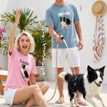 Personalized Pet Photo Multicolor Adult T-shirt Sweatshirt with Name Daily Wear Pet Party Birthday Gift for Pet Owner Lover