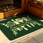 Personalized Spatula Whisk Baking Tools Non-Slip Doormat with Text Home Decor Daily Use Bakery Gift for Family Baking Enthusiast