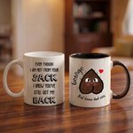 Personalized Bonus Dad Humorous Pattern Design 11 oz 15 oz Ceramic Mug with Name and Text Father's Day Birthday Gift for Step Dad Man