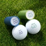 Personalized Funny Male Body Part Design Name Multicolor Golf Ball Stamp Club Competition Souvenir Birthday Gift for Golf Lover Golfer