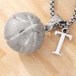 Collar Hip-Hop Baloncesto Personalizado con Iniciales Cumpleaños Fiesta de Graduación Día del Padre Regalo para Amante del Baloncesto