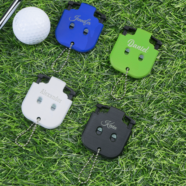 Personalised Portable Golf Stroke Counter with Name Father's Day Golf Club Gift for Golfer Golf Lover