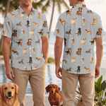 Personalized Multi-Color 1-10 Photos Kid Adult Hawaiian Shirt Daily Wear Beach Party Birthday Gift for Father Boyfriend Kids