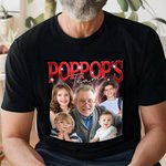 Henkilökohtainen Retro Bootleg Style 1-5 Photo 100% puuvilla T-paita otsikko Isänpäivä Syntymäpäivä lahja isälle isoisä