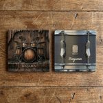Gepersonaliseerde Zwarte Vintage Drum 11 oz 15 oz Keramische Mok Onderzetter met Naam Uniek Verjaardag Drummer Gift voor Muziekliefhebber