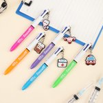 Personalised Simple Title Surname 3-In-1 Ballpoint Pen with Medical Element Charm Nurses' Day Nurse Week Appreciation Gift for Nurse Caregiver