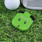 Personalized Portable Golf Stroke Counter with Name Father's Day Golf Club Gift for Golfer Golf Lover