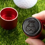Personalized Funny Male Body Part Design Name Multicolor Golf Ball Stamp Club Competition Souvenir Birthday Gift for Golf Lover Golfer