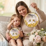 Personalizzare ghirlanda 1-6 api acchiappasole con nomi finestra appesa Home Decor Regalo per la festa della mamma nonna
