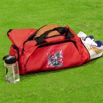 Sac de sport de grande capacité personnalisé avec nom Dragon Birthstone Cadeau d'anniversaire pour les amoureux du football américain