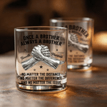 Verre à whisky 10 oz Old Fashioned personnalisé pour la fête des pères Cadeau d'anniversaire pour homme Frère amateur de whisky