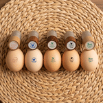 Sello de huevo personalizado con silueta de gallina Etiqueta de seguridad para huevos de granja con cuadro de texto y tinta de calidad alimentaria Regalo de cumpleaños para familia Granjero Criador