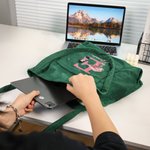 Sac à Main en Velours Côtelé Personnalisé avec Nom Fleur de Naissance Personnage Dessin Animé Cadeau Anniversaire Fête des Mères pour Femmes Filles
