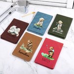 Personalised Multi-Colour Golf Scoring Card Holder with Name Birthday Gift for Golf Lovers