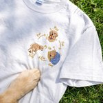 Personalized A Day in the Life of A Pet Sweatshirt T-shirt with Pet Photo Illustration Daily Wear Gift for Pet Owners
