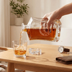 Personalised Our First Father's Day Whiskey Decanter with Name Birthday Anniversary Father's Day Gift for Men Friends
