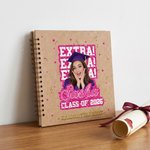 Personalized Graduation Name and Year Photo Guestbook with Ballpoint Pen and Stickers Graduation Keepsake Gift for Graduate