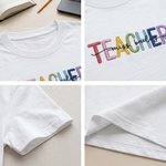 Sweat-shirt à capuche avec titre et nom de famille Cadeau d'appréciation de la rentrée scolaire pour le professeur