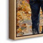 Personalizada Pintura al Óleo Estilo Foto Lienzo Impresiones inauguración de la casa Cumpleaños Aniversario Regalo para la Familia Amigo