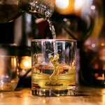 Verre à whisky 10 oz Rock Old Fashioned Cadeau d'anniversaire pour homme amateur de golf