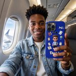 Personalized Cartoon Travel Character Photo Multicolour  Phone Case with Name for iPhone Daily Use Birthday Gift for Traveler Friend