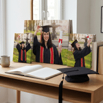 Foto personalizzate su tela Display da parete Moderna decorazione per la casa Set di 3 Nave da USA Regalo di laurea per i laureati