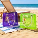 Personalizada Oro Nacimiento Flor Claro Bolsa Tote con Nombre Viaje Esencial Boda Cumpleaños Regalo para Novia Amiga